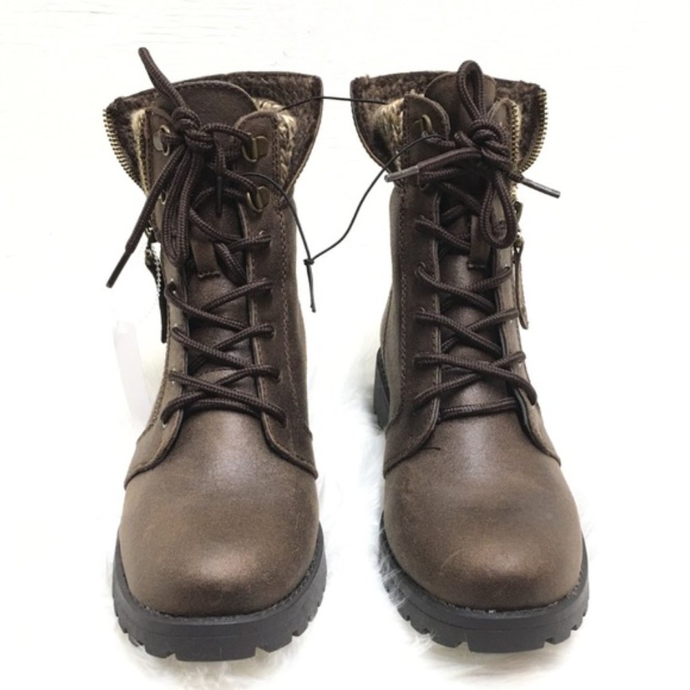 Cliffs By White Mountain Brown Hiking Boots Sz 7.5